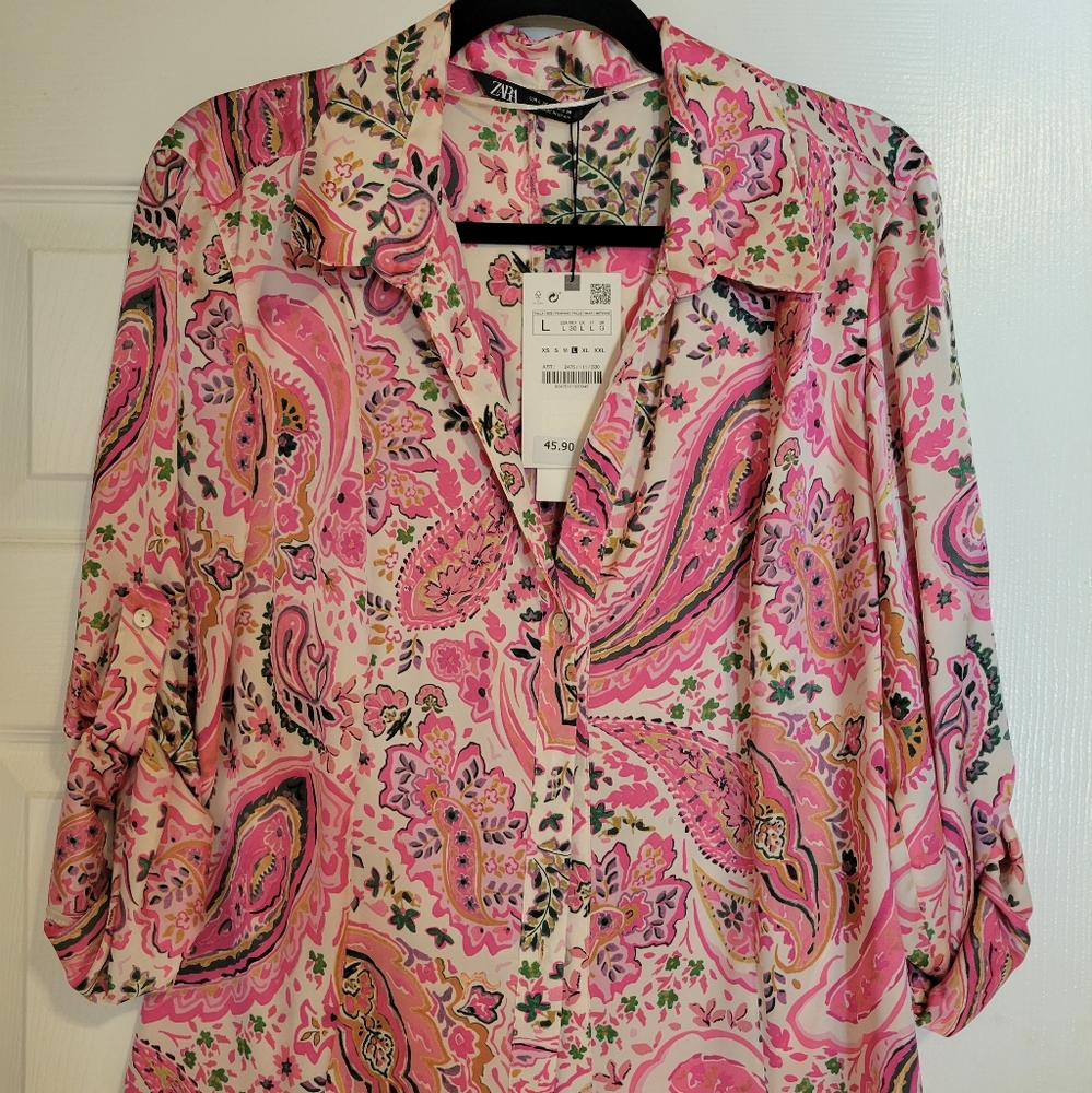 ZARA button down shirt